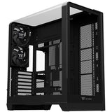 Thermaltake view 390 tg midi tower behuizing (zwart | 2x usb-a | 1x usb-c | tempered glass)