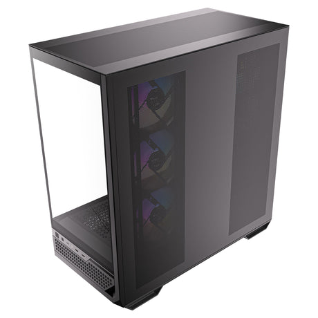 Antec c7 argb Midi-Tower-Gehäuse (schwarz | 2x USB-A | 1x USB-C | gehärtetes Glas)