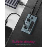 Icy Box ib-hub1454-c31 USB-Hub (grau blau-grau, 4x USB-C 3.2 (10 Gbit s))
