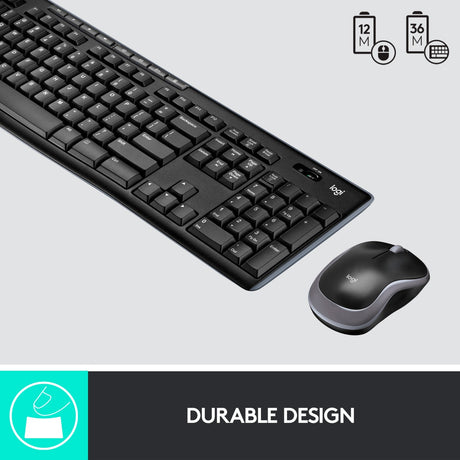 Tastatur und Maus Logitech MK270 QWERTY