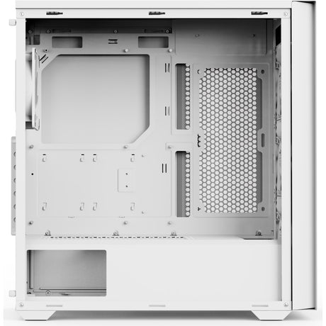 Aerocool b502a Midi-Tower-Gehäuse (weiß | 2x USB-A | 1x USB-C | RGB)