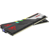 Patriot pvvr564g600c30k viper venom rgb dimm dual kit, 64 gb, ddr5, 6000 mts, cl30