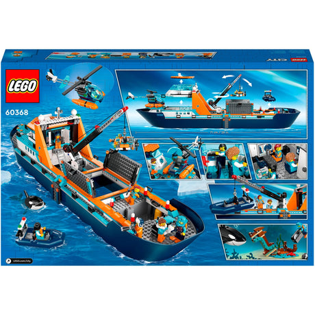 Lego City – Bauspielzeug für Polarforschungsschiffe (60368)