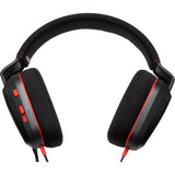 Powera kabelgebundenes Stereo-Headset für Nintendo Switch 2 Over-Ear-Gaming-Headset (schwarz rot, Nintendo Switch 2, Nintendo Switch – OLED-Modell, Nintendo Switch, Nintendo Switch Lite)