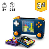 Lego® Creator 3-in-1-Retro-Spielekonsolen-Spielzeugmodell – in einen Desktop- oder Arcade-Automaten umwandelbar – 31380