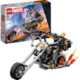 Lego Marvel – Geisterfahrer-Mech-Motorrad-Konstruktionsspielzeug (76245)
