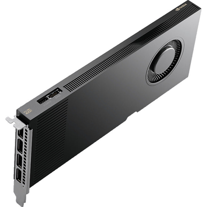 Pny nvidia rtx pro 4000 sff blackwell 24gb pb grafische kaart (gddr7 ecc, 4x mini-displayport 2.1, retail)