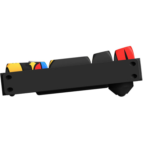 Iqunix F97 Graffiti Diary kabellose mechanische Tastatur (schwarz, US-Layout (QWERTY), Cherry MX Red, 96 %, RGB-LEDs, Hot-Swap-fähig, PBT, 2,4 GHz | Bluetooth 5.1 | USB-C)
