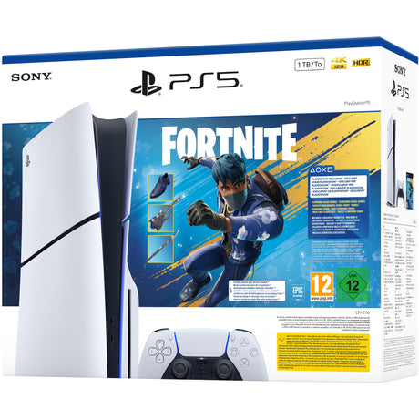 Sony Playstation 5 (smart) – 1 TB – Fortnite Flowering Chaos Bundle-Spielekonsole (weiß schwarz)