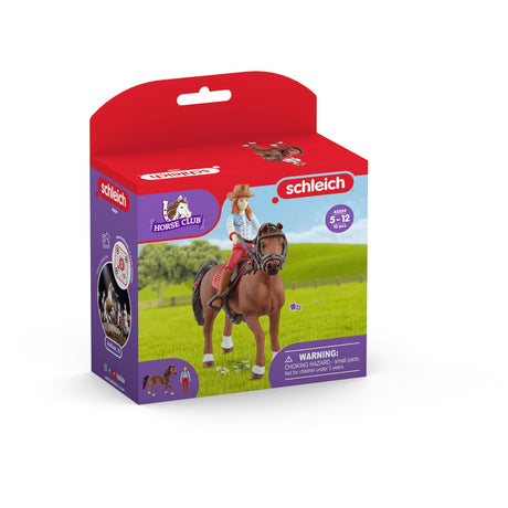 Schleich Horse Club - Spielfigur Hannah Cayenne (42539)
