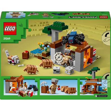 Lego Minecraft Die Gürteltiere in der Mine – 21269