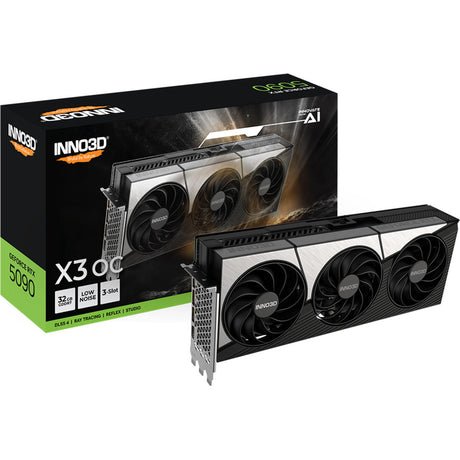 Inno3d n50903-32d7x-17593928 nvidia geforce rtx™ 5090 x3, 32 GB, GDDR7, 512-bit, 1792 GB s, PCIe 5