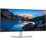 Dell ultrasharp u3824dw 38 curved ultrawide monitor (zilver zwart, 2x hdmi, displayport, 4x usb-a, 2x usb-c, rj-45)