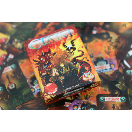 Weiße Koboldspiele fordern Verstärkung: Feuerkartenspiel (Niederländisch, Erweiterung, 2 Spieler, 25 Minuten, ab 10 Jahren)