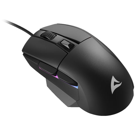 Sharkoon Skiller SGM35 Gaming-Maus (schwarz, 400–6400 dpi, RGB-LEDs)