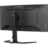 Iiyama G-Master Red Eagle GCB3484WQSU-B1 34 gebogener Ultrawide-Gaming-Monitor (schwarz, 2x HDMI, Display-Port, 2x USB-A, USB-B, 2x USB-C, 180 Hz)