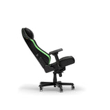 Dxracer master xl black green epu leathe gamestoel (zwart groen)