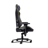 Trust gxt 721 ruya pro premium comfortabele gaming stoel (zwart geel)