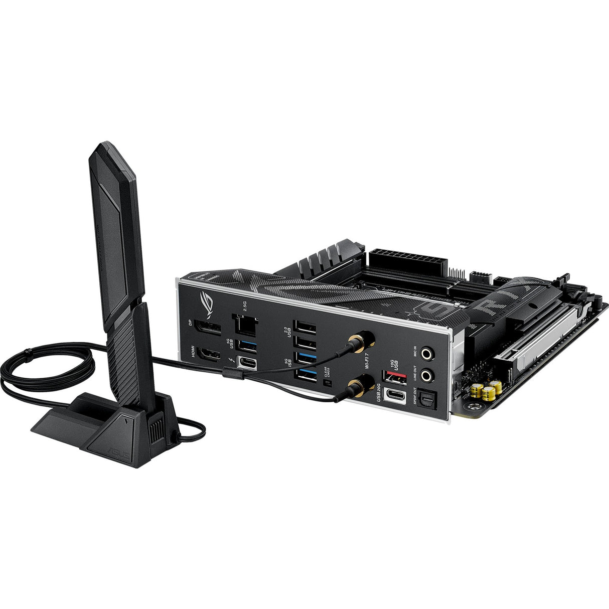 Asus ROG Strix B860-I Gaming WiFi Sockel 1851 Mainboard (RAID, 2,5 GB-LAN, WiFi 7, BT, Sound, Mini-ITX)