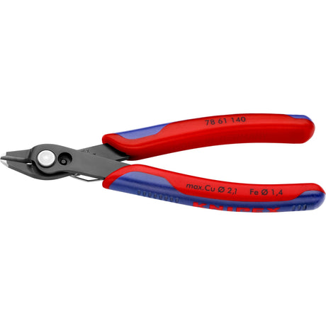 Knipex Elektronik-Seitenschneider | Länge 140 mm | Facette nein | Spezialwerkzeuge gebräunt | 1 Stück - 78 61 140 - 78 61 140