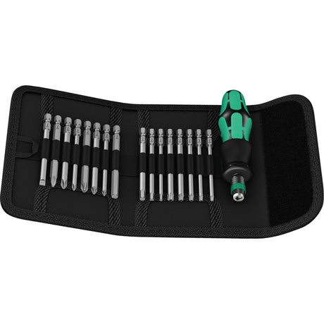Wera Bit-Set Kraftform kompakt 60 (17-teilig)
