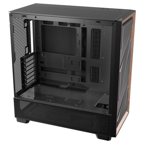 Antec Flux Se Midi-Tower-Gehäuse (schwarz | 2x USB-A | 1x USB-C)