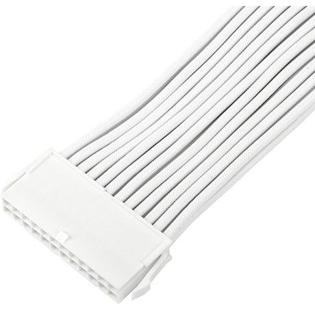 Silverstone sst-pp07e-mbw-v2, 24pin ATX-Verlängerungskabel (weiß, 30 Zentimeter)