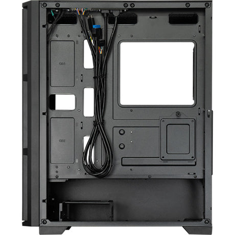 Chieftec pro midi q Midi-Tower-Gehäuse (schwarz | 3x USB-A | 1x USB-C)