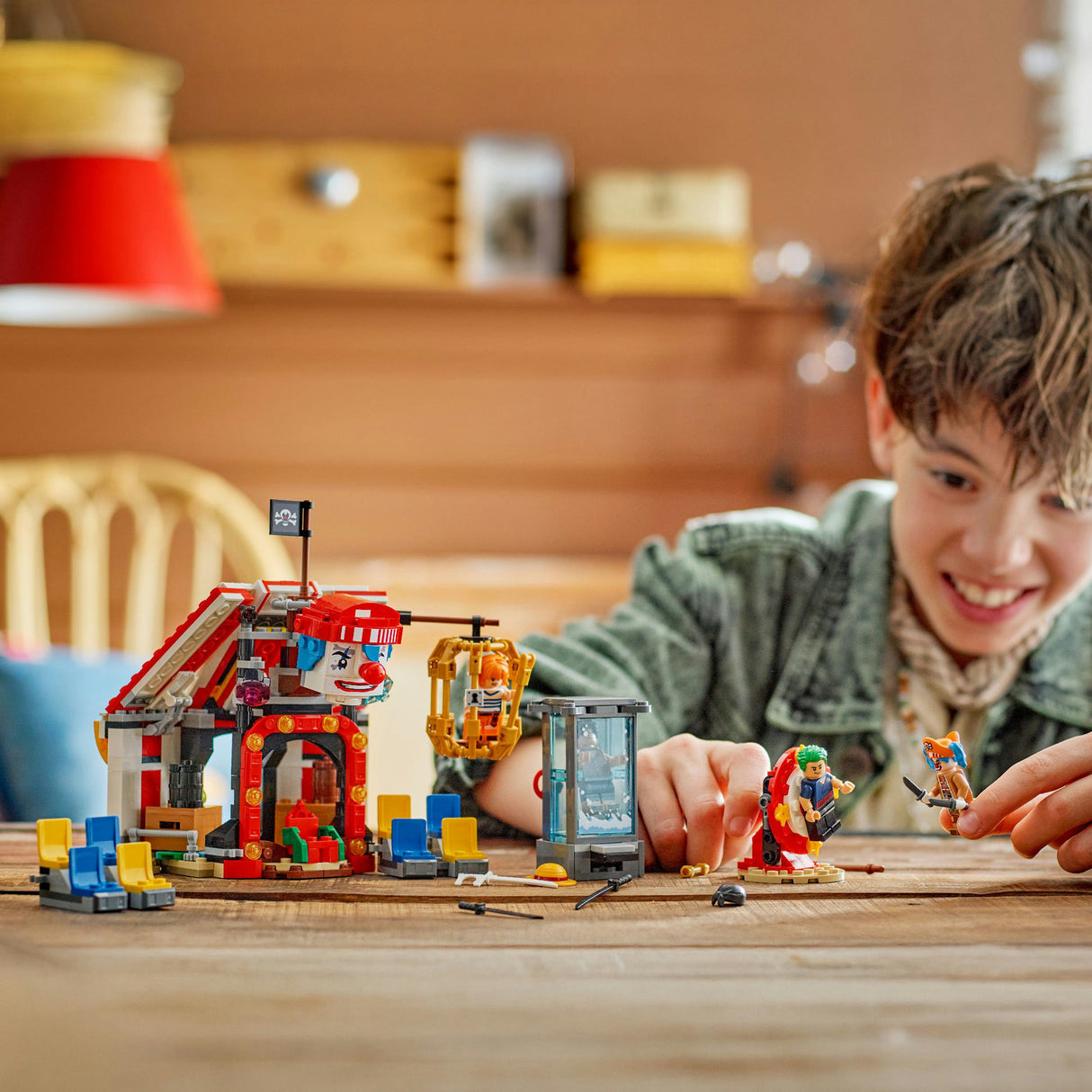 Lego One Piece 75637 Zirkuszelt von Buggy, dem Clown