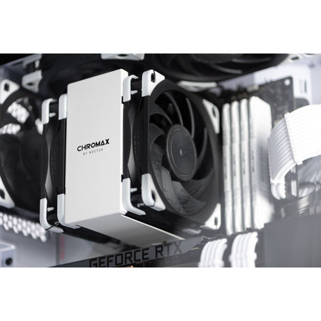 Noctua nf-a12x25 pwm chromax.black.swap Gehäuselüfter (schwarz, 120 x 120 x 25 mm)
