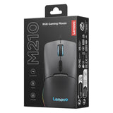 Lenovo m210 rgb-gamingmuis (zwart, 8000 dpi, rgb)