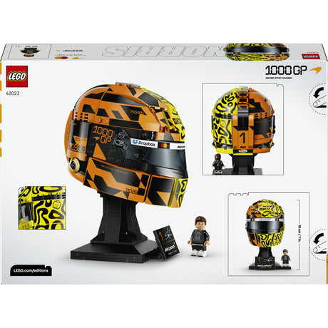 Lego editions mclaren mastercard f1 team helm van lando norris bouwpakket voor kinderen 43023
