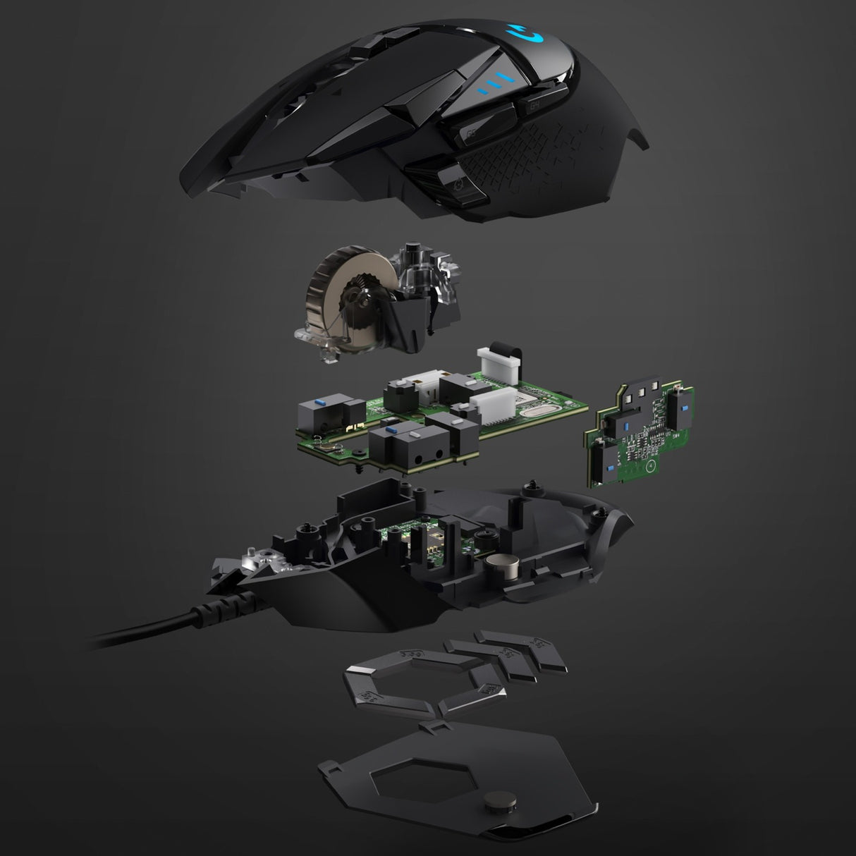 Logitech G502 Hero High Performance Gaming Maus