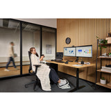 Kensington Pro Fit Ergo KB675 EQ TKL wiederaufladbare Tastatur (schwarz, EU-Layout (QWERTY), Membran, 80 % (TKL), Bluetooth, 2,4 GHz)