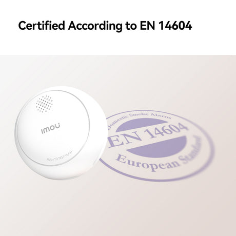 Imou intelligenter Rauchmelder – ZSM1-Bundle (weiß, 3 Stück + ZG2S Smart Gateway, ZigBee)