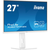 Iiyama Prolite xub2797hsn-w2 27 Monitor (weiß, HDMI, Display Port, 2x USB-A, 3x USB-C, RJ-45)