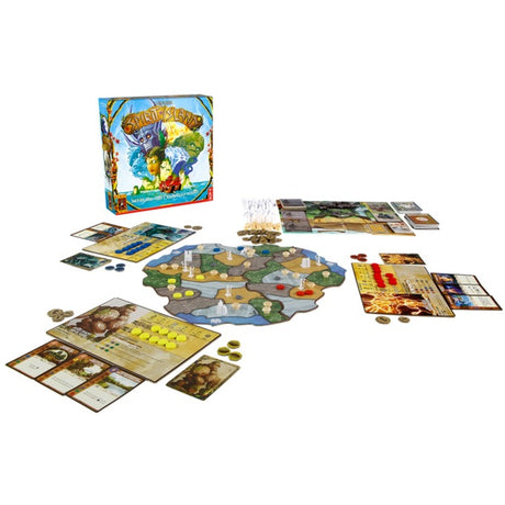 999Games 999 Games Spirit Island Brettspiel (niederländisch, 1 - 4 Spieler, 90 Minuten, ab 14 Jahren)