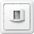 Click-on-Click-off-Funkbewegungsmelder (weiß, awst-6000)