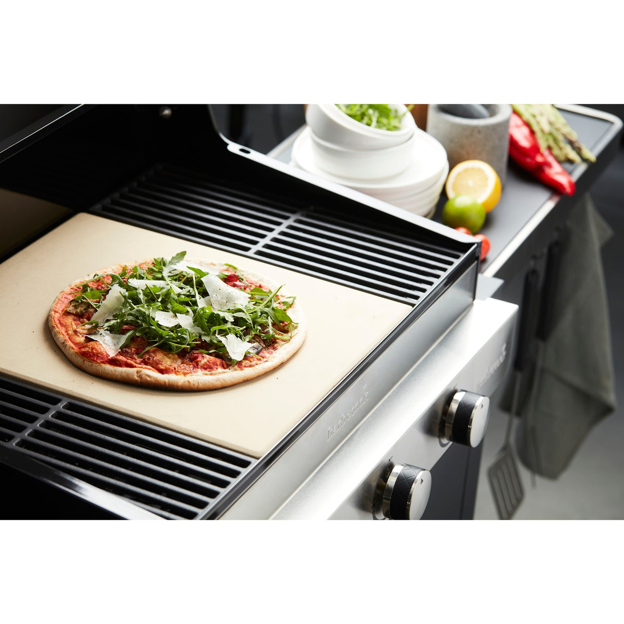 Barbecook Pizzastein mit dynamischem Kern aus feuerfestem Ton