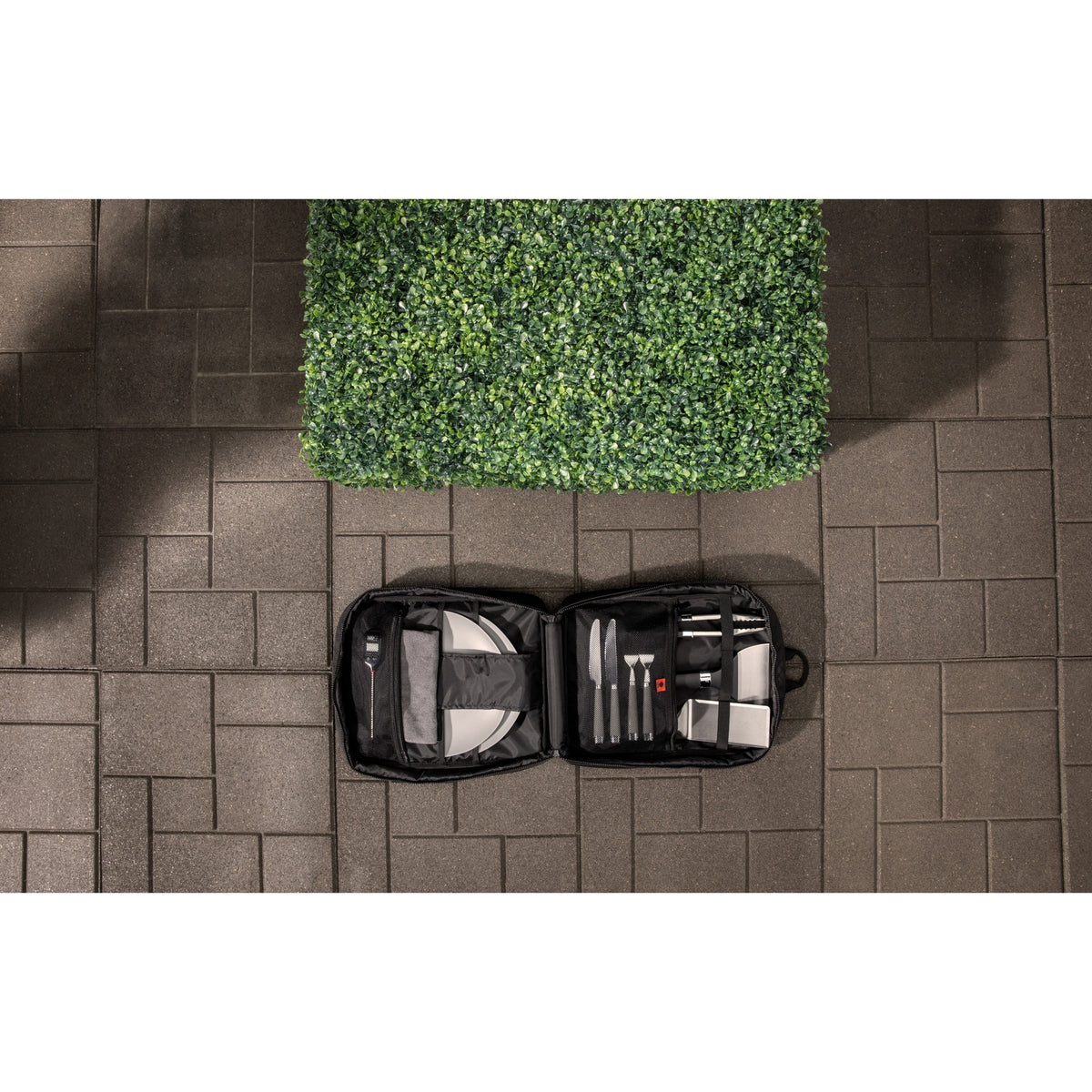 Weber tragbare Werkzeuge Reiserucksack Rucksack (schwarz)