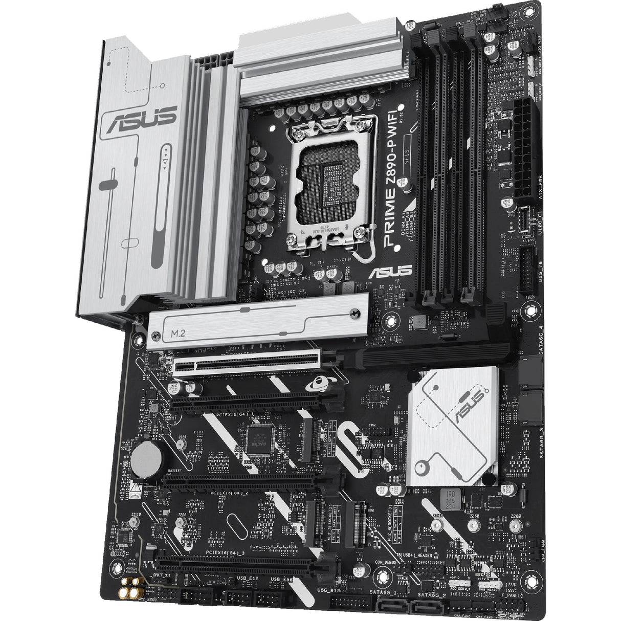 Asus Prime Z890-P WiFi Sockel 1851 Motherboard (RAID, 2,5 GB-LAN, WiFi 7, BT, Sound, ATX)