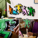 Lego® Art Keith Haring tanzende Figuren – 31216