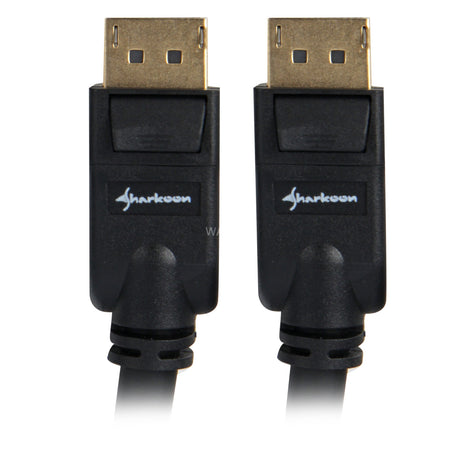 Sharkoon Displayport 1.3 Kabel (schwarz, 2 Meter, 4k)