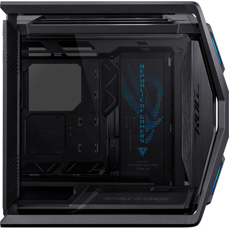 Asus Rog Hyperion GR701 Big Tower Gehäuse (schwarz | 4x USB-A | 2x USB-C | RGB | gehärtetes Glas)