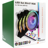 Inter-Tech Argus RS-07 RGB SET120X120X25