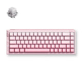 Mchose ace 68 turbo full-aluminum esports hall effect keyboard (lichtroze, us lay-out (qwerty), mount tai gt he, 65%, 16k, rgb, hot swap, usb-c, hall effect sensor)