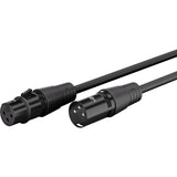 Goobay xlr-aansluitkabel (zwart, 20 meter)