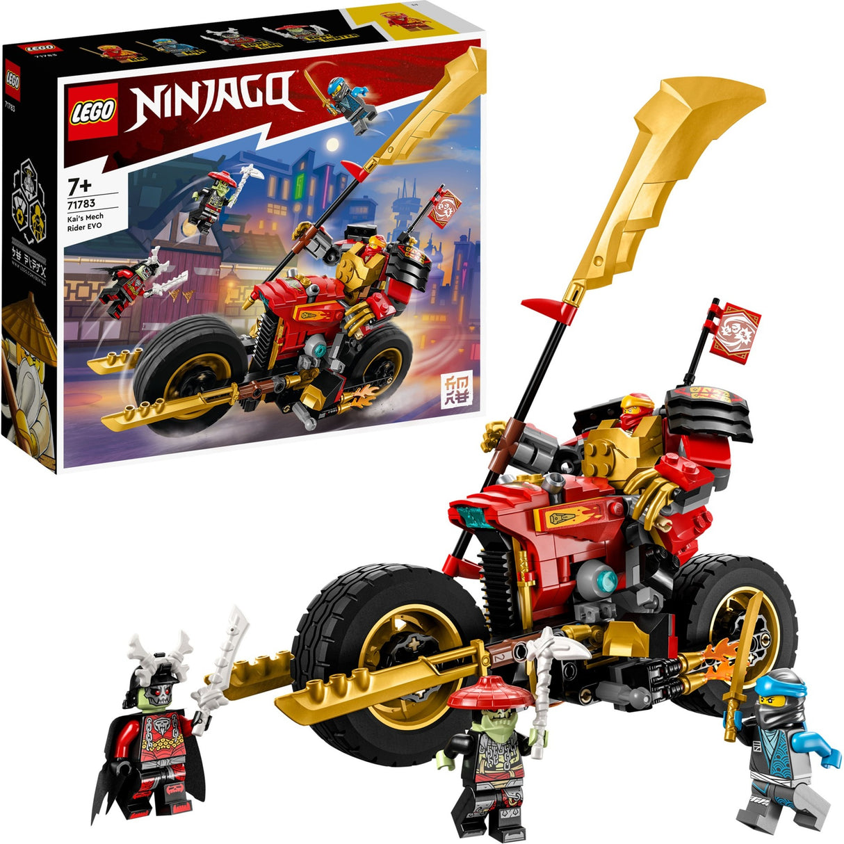 Lego Ninjago 71783 Kais Mech Rider Evo