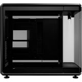 Cooler master masterframe 360 panorama showcase behuizing (zwart | 2x usb-a | 1x usb-c | rgb | tempered glass)