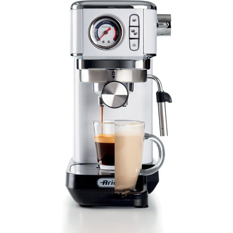 Ariete Moderna Espresso Slim 1381 14 Espressomaschine (weiß)